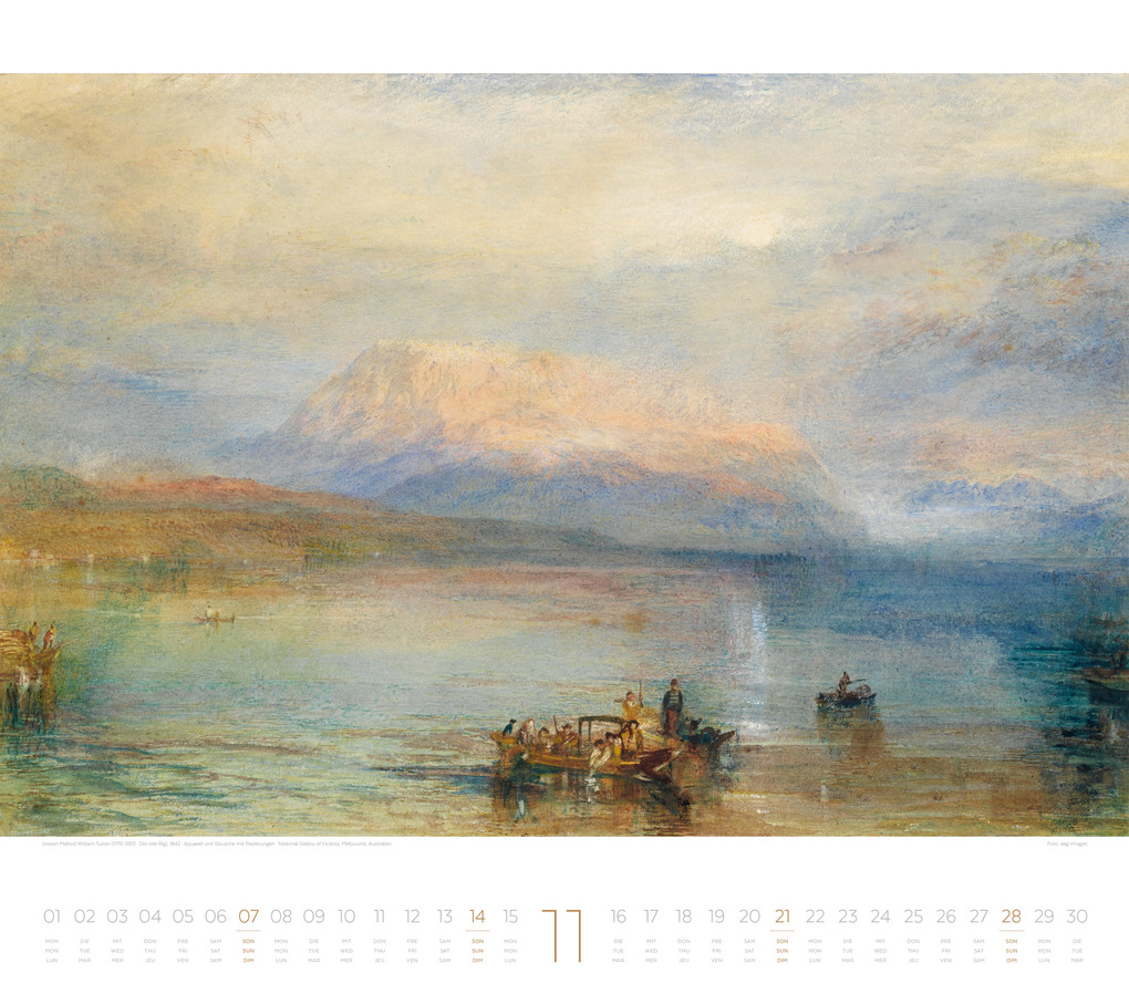 Weitere Ansicht: Die Kunst der Stille Kalender 2027 | Ackermann Kunstverlag GmbH