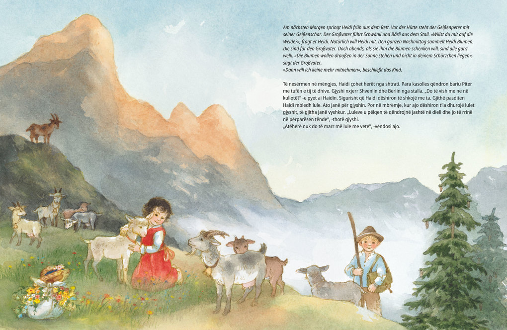 Weitere Ansicht: Heidi (Deutsch-Albanisch) | Johanna Spyri, Katja Alves
