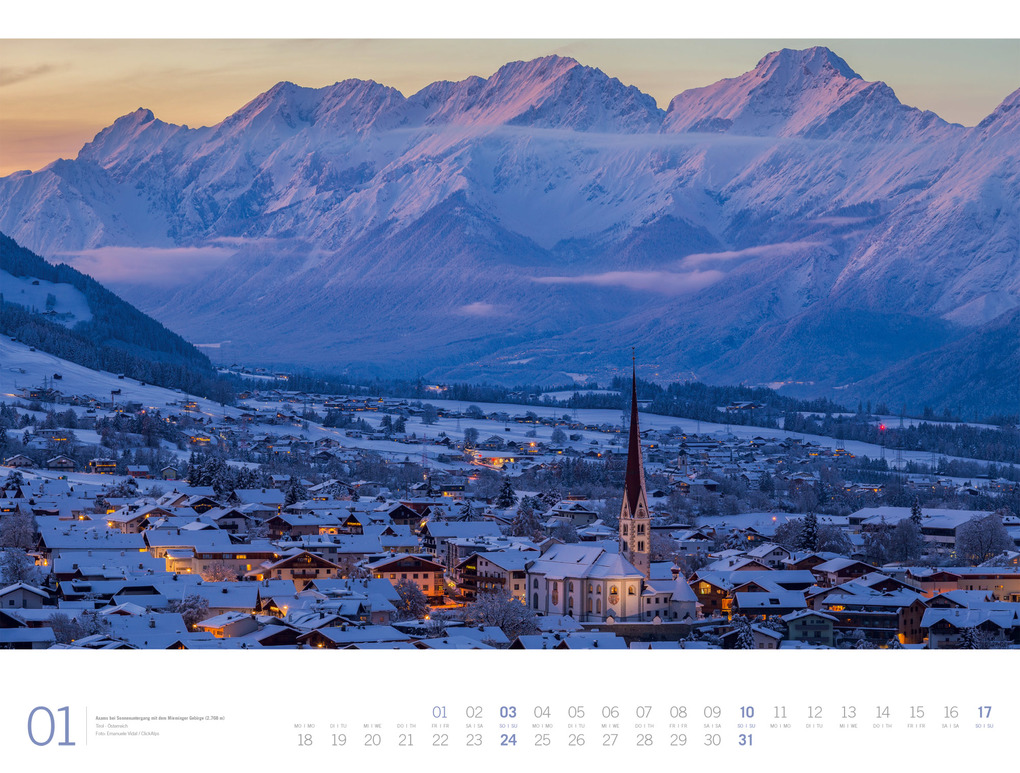Weitere Ansicht: Alpen Gallery Kalender 2027 | Ackermann Kunstverlag GmbH