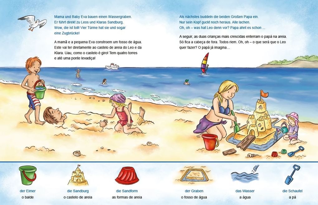 Weitere Ansicht: Am Meer (Deutsch-Portugiesisch) | Susanne Böse