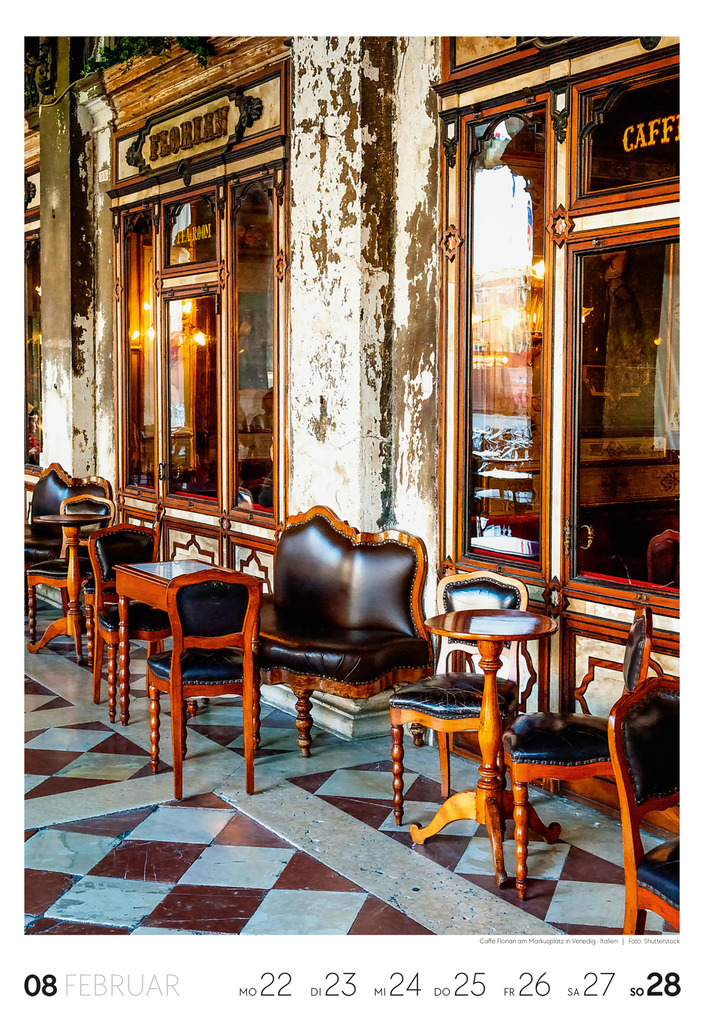 Weitere Ansicht: Reisen Wochenkalender 2027 | Ackermann Kunstverlag GmbH