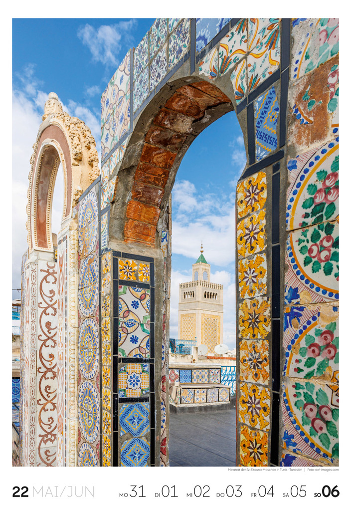 Weitere Ansicht: Reisen Wochenkalender 2027 | Ackermann Kunstverlag GmbH