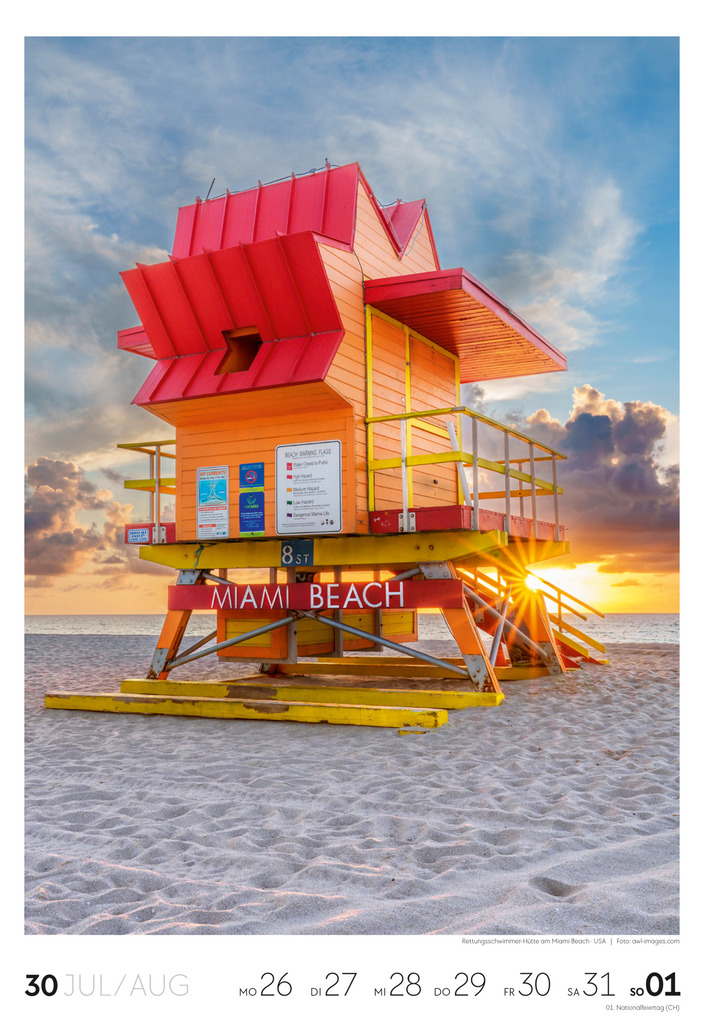 Weitere Ansicht: Reisen Wochenkalender 2027 | Ackermann Kunstverlag GmbH