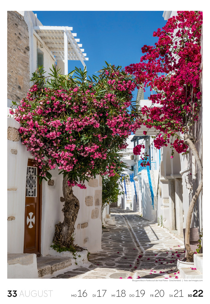 Weitere Ansicht: Reisen Wochenkalender 2027 | Ackermann Kunstverlag GmbH