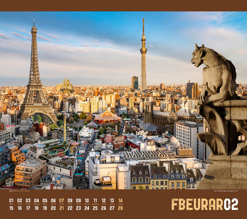 Weitere Ansicht: Verrückte Welt Kalender 2027 | Ackermann Kunstverlag GmbH