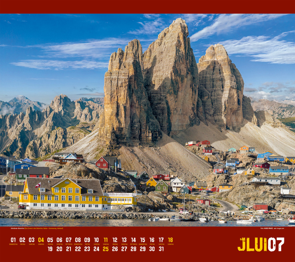 Weitere Ansicht: Verrückte Welt Kalender 2027 | Ackermann Kunstverlag GmbH