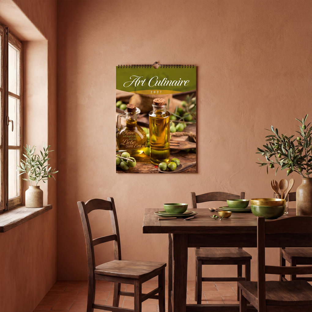 Weitere Ansicht: Art Culinaire Kalender 2027 | Ackermann Kunstverlag GmbH