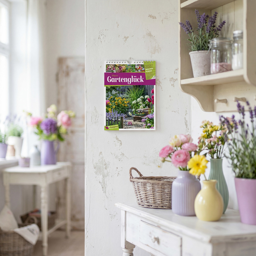 Weitere Ansicht: Gartenglück Wochenplaner Kalender 2027 | Ackermann Kunstverlag GmbH