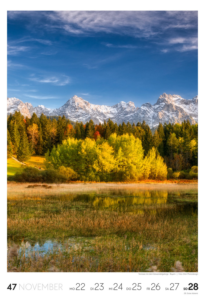 Weitere Ansicht: Natur Wochenkalender 2027 | Ackermann Kunstverlag GmbH