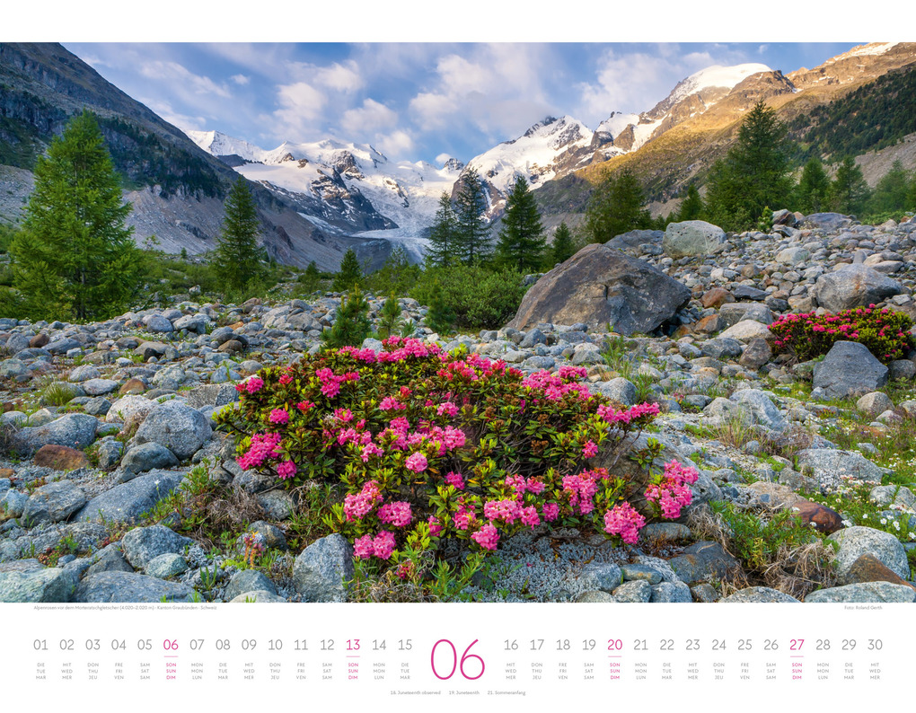 Weitere Ansicht: Naturparadies Alpen Kalender 2027 | Ackermann Kunstverlag GmbH