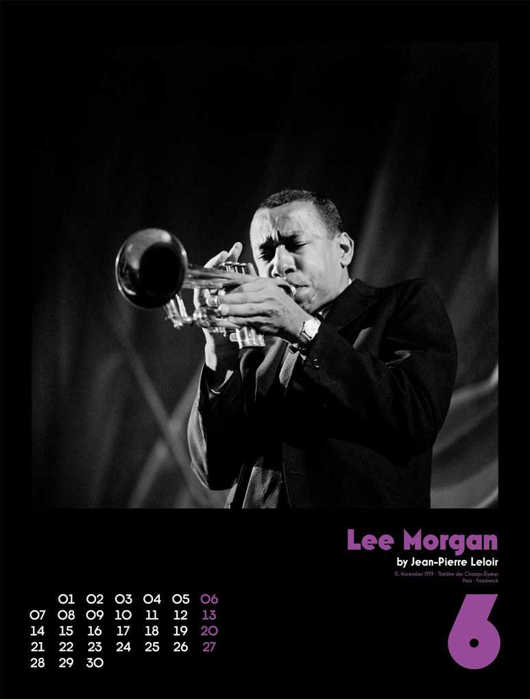 Weitere Ansicht: Jazz Kalender 2027 | Jean-Pierre Leloir, Ackermann Kunstverlag GmbH