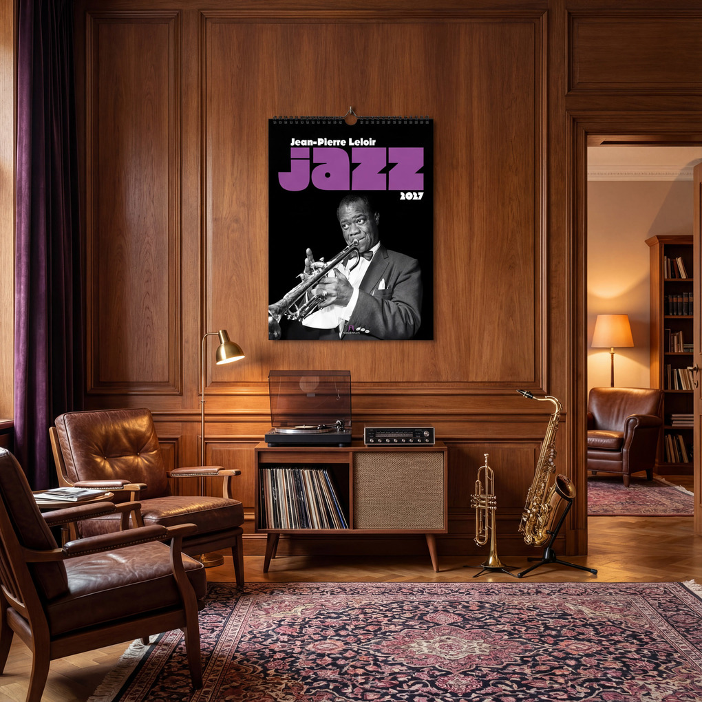 Weitere Ansicht: Jazz Kalender 2027 | Jean-Pierre Leloir, Ackermann Kunstverlag GmbH