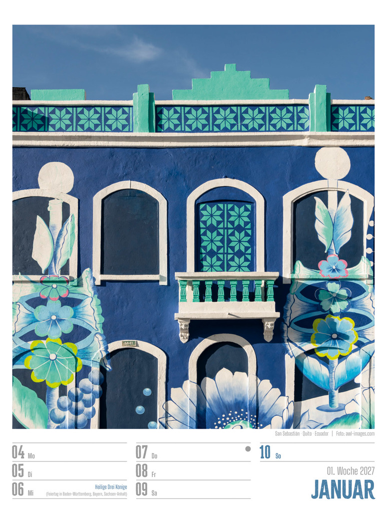 Weitere Ansicht: StadtBilder Wochenplaner Kalender 2027 | Ackermann Kunstverlag GmbH