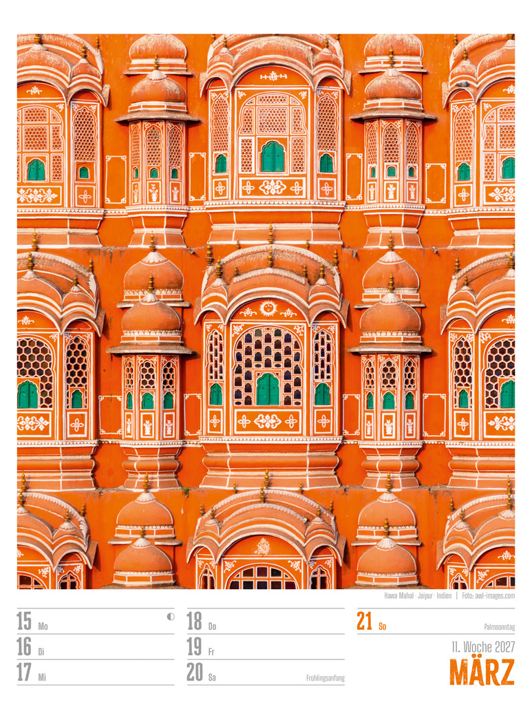 Weitere Ansicht: StadtBilder Wochenplaner Kalender 2027 | Ackermann Kunstverlag GmbH