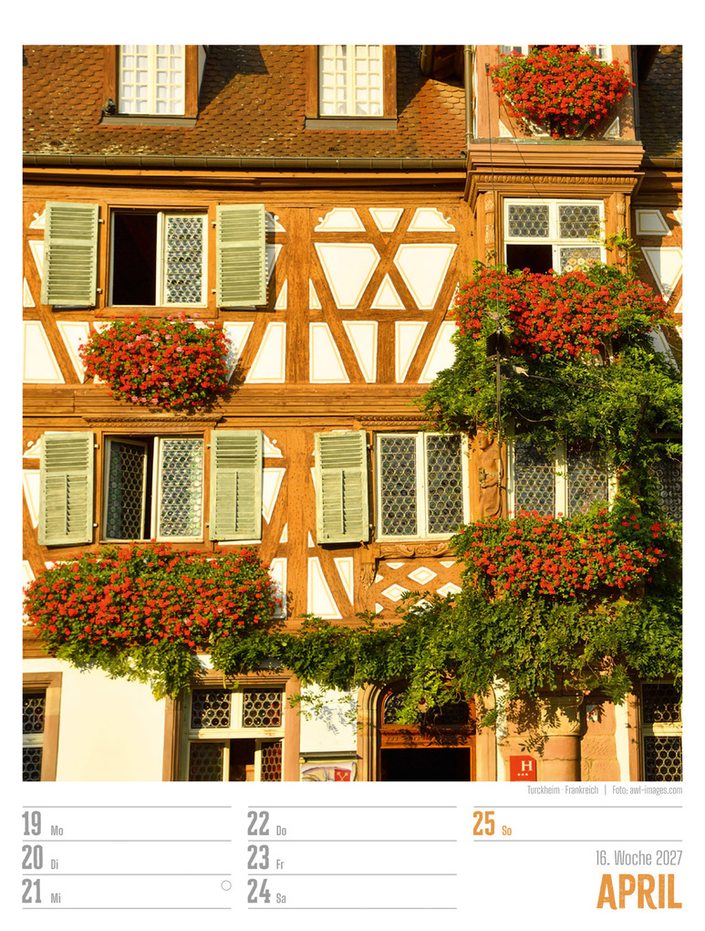 Weitere Ansicht: StadtBilder Wochenplaner Kalender 2027 | Ackermann Kunstverlag GmbH