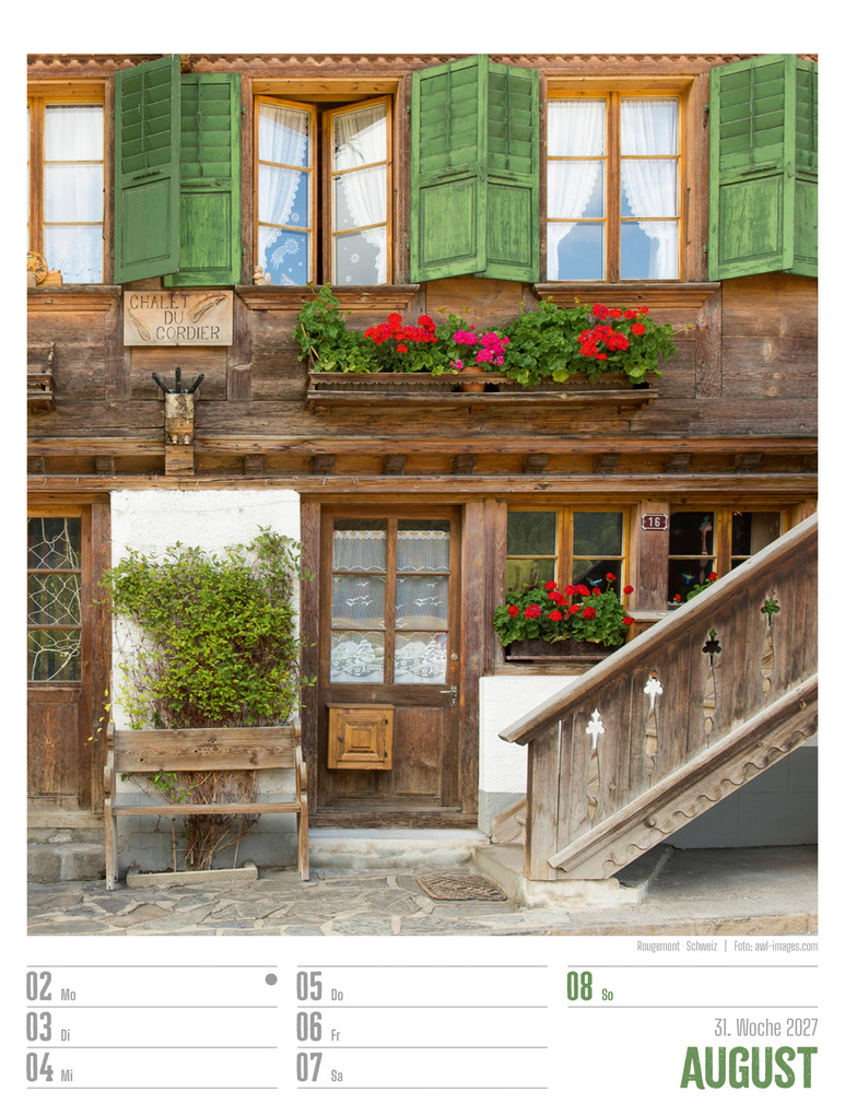 Weitere Ansicht: StadtBilder Wochenplaner Kalender 2027 | Ackermann Kunstverlag GmbH