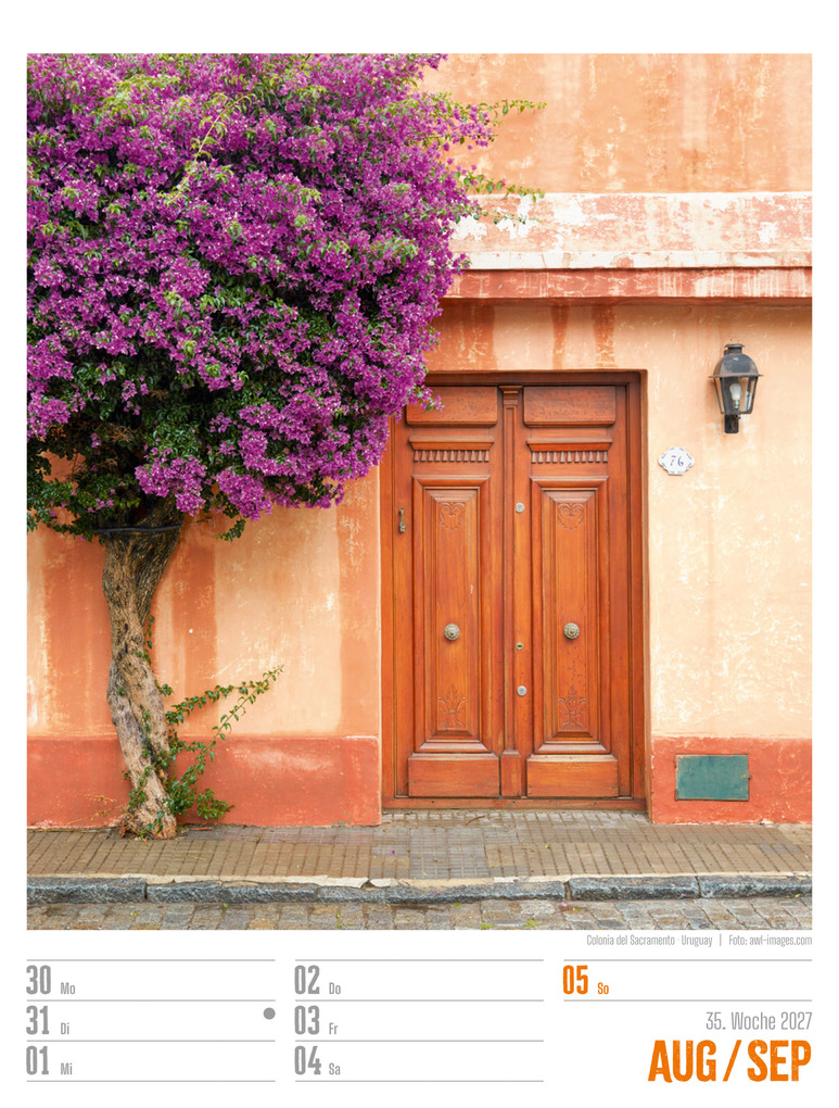 Weitere Ansicht: StadtBilder Wochenplaner Kalender 2027 | Ackermann Kunstverlag GmbH