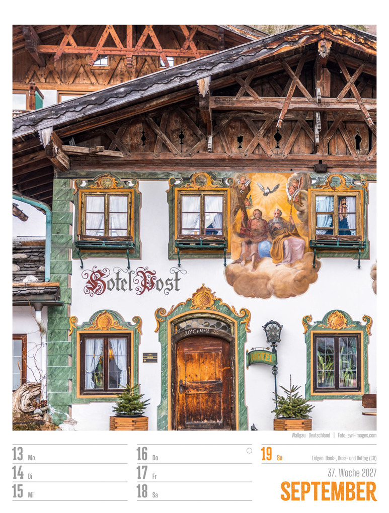 Weitere Ansicht: StadtBilder Wochenplaner Kalender 2027 | Ackermann Kunstverlag GmbH