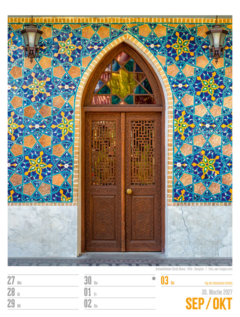 Weitere Ansicht: StadtBilder Wochenplaner Kalender 2027 | Ackermann Kunstverlag GmbH