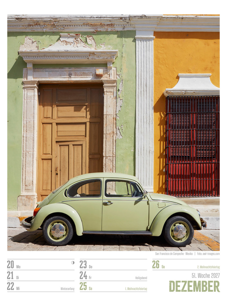 Weitere Ansicht: StadtBilder Wochenplaner Kalender 2027 | Ackermann Kunstverlag GmbH