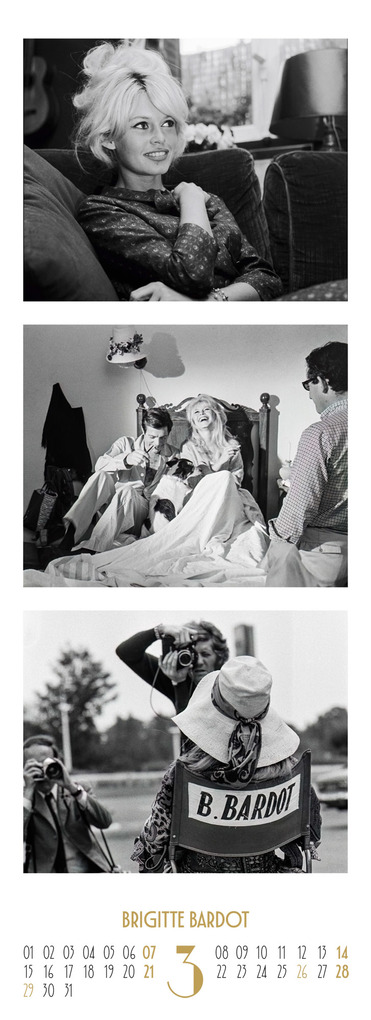 Weitere Ansicht: Ikonen Triplet-Kalender 2027 | Kino-Legenden der 50er und 60er | Ackermann Kunstverlag GmbH