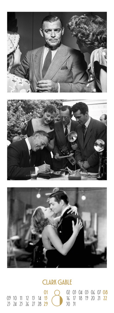 Weitere Ansicht: Ikonen Triplet-Kalender 2027 | Kino-Legenden der 50er und 60er | Ackermann Kunstverlag GmbH