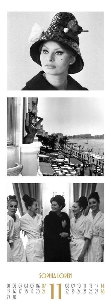 Weitere Ansicht: Ikonen Triplet-Kalender 2027 | Kino-Legenden der 50er und 60er | Ackermann Kunstverlag GmbH