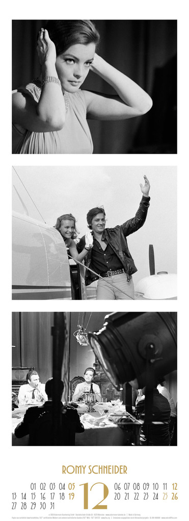 Weitere Ansicht: Ikonen Triplet-Kalender 2027 | Kino-Legenden der 50er und 60er | Ackermann Kunstverlag GmbH