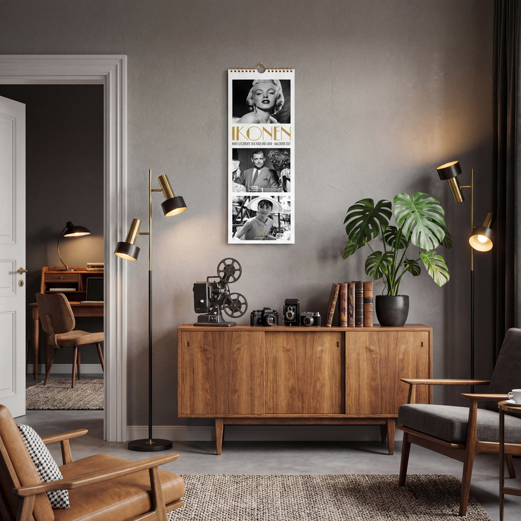 Weitere Ansicht: Ikonen Triplet-Kalender 2027 | Kino-Legenden der 50er und 60er | Ackermann Kunstverlag GmbH