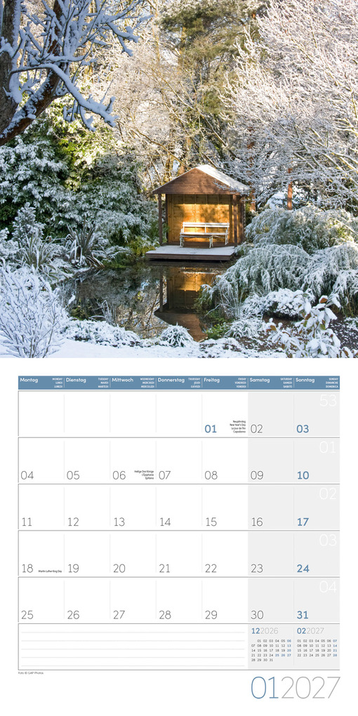 Weitere Ansicht: Landleben Kalender 2027 - 30x30 - Art12 | Ackermann Kunstverlag GmbH