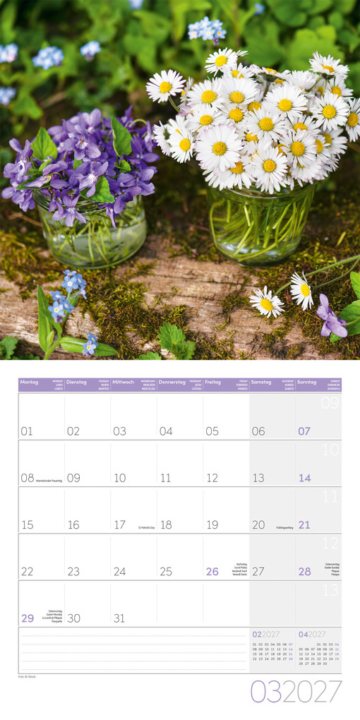 Weitere Ansicht: Landleben Kalender 2027 - 30x30 - Art12 | Ackermann Kunstverlag GmbH