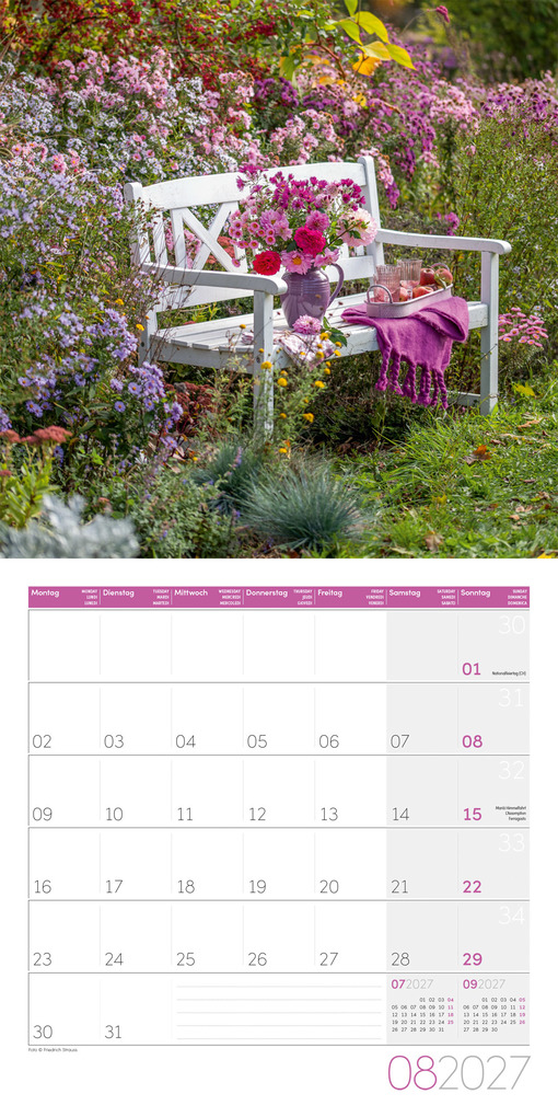 Weitere Ansicht: Landleben Kalender 2027 - 30x30 - Art12 | Ackermann Kunstverlag GmbH