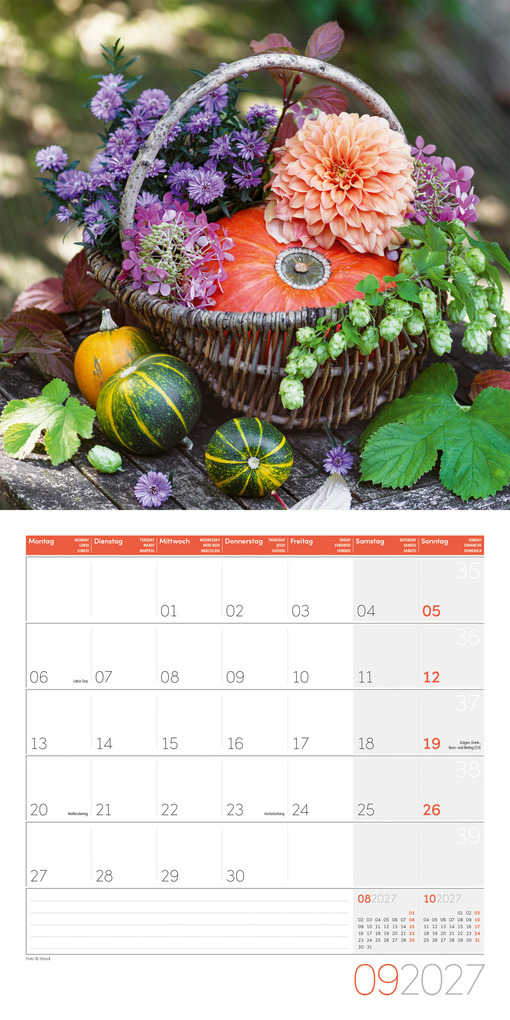 Weitere Ansicht: Landleben Kalender 2027 - 30x30 - Art12 | Ackermann Kunstverlag GmbH