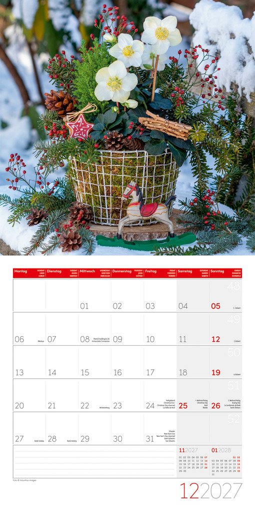 Weitere Ansicht: Landleben Kalender 2027 - 30x30 - Art12 | Ackermann Kunstverlag GmbH