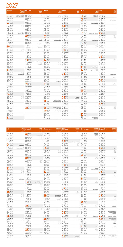 Weitere Ansicht: Landleben Kalender 2027 - 30x30 - Art12 | Ackermann Kunstverlag GmbH