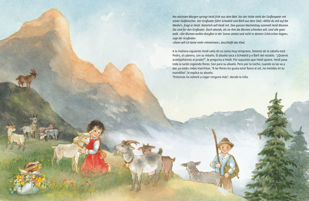 Weitere Ansicht: Heidi (Deutsch-Spanisch) | Johanna Spyri, Katja Alves