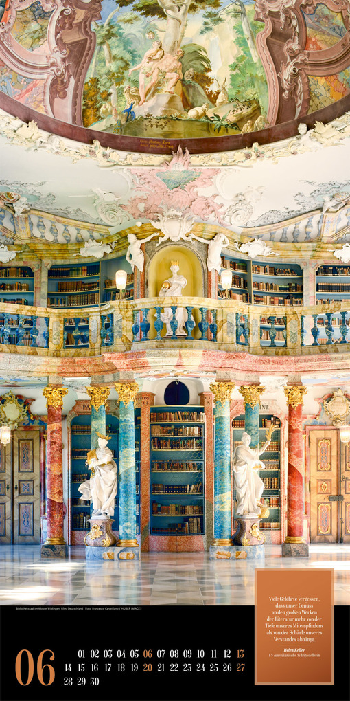 Weitere Ansicht: Lust am Lesen Literatur-Kalender 2027 | Ackermann Kunstverlag GmbH