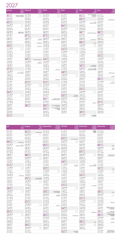 Weitere Ansicht: Gartenfreunde Kalender 2027 - 30x30 - Art12 | Ackermann Kunstverlag GmbH
