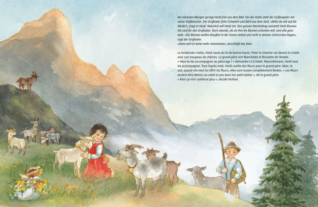 Weitere Ansicht: Heidi (Deutsch-Französisch) | Johanna Spyri, Katja Alves