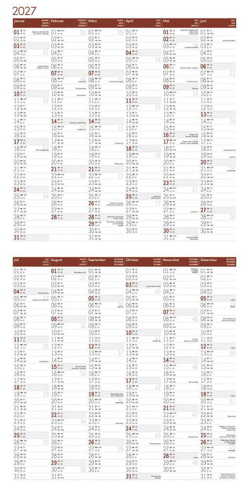 Weitere Ansicht: Pferde Kalender 2027 - 30x30 - Art12 | Ackermann Kunstverlag GmbH