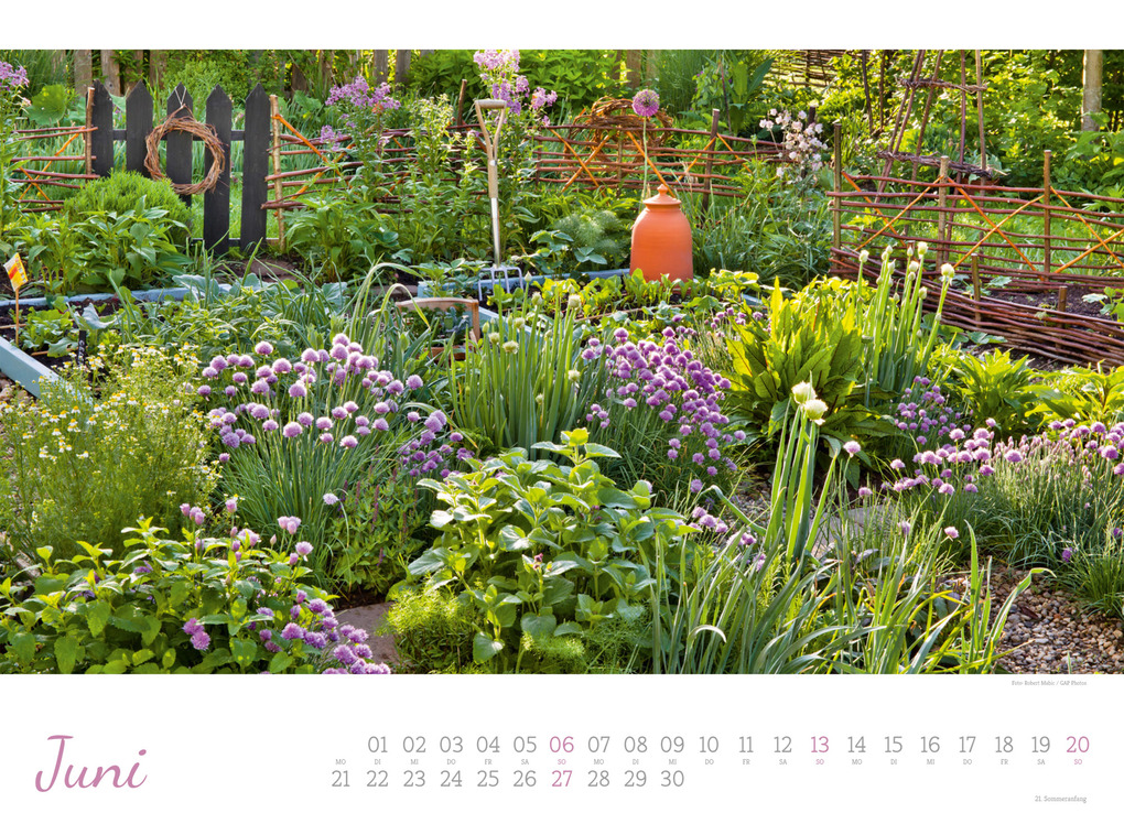 Weitere Ansicht: Zauberhafte Landgärten Kalender 2027 | Ackermann Kunstverlag GmbH