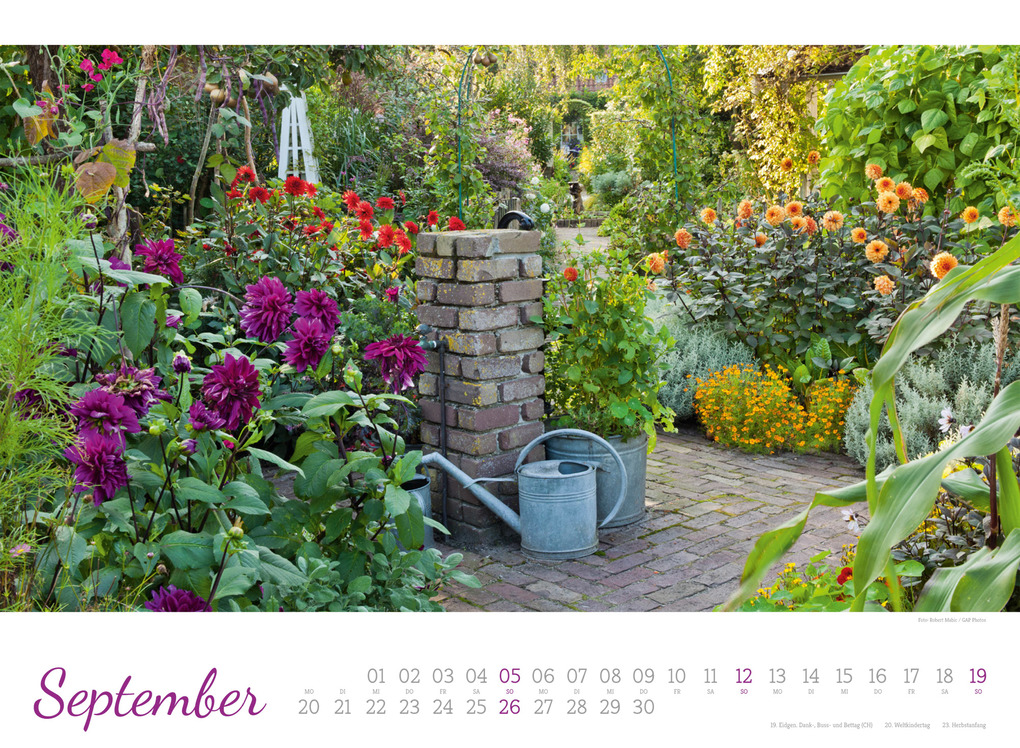 Weitere Ansicht: Zauberhafte Landgärten Kalender 2027 | Ackermann Kunstverlag GmbH