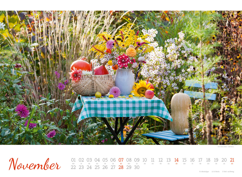 Weitere Ansicht: Zauberhafte Landgärten Kalender 2027 | Ackermann Kunstverlag GmbH