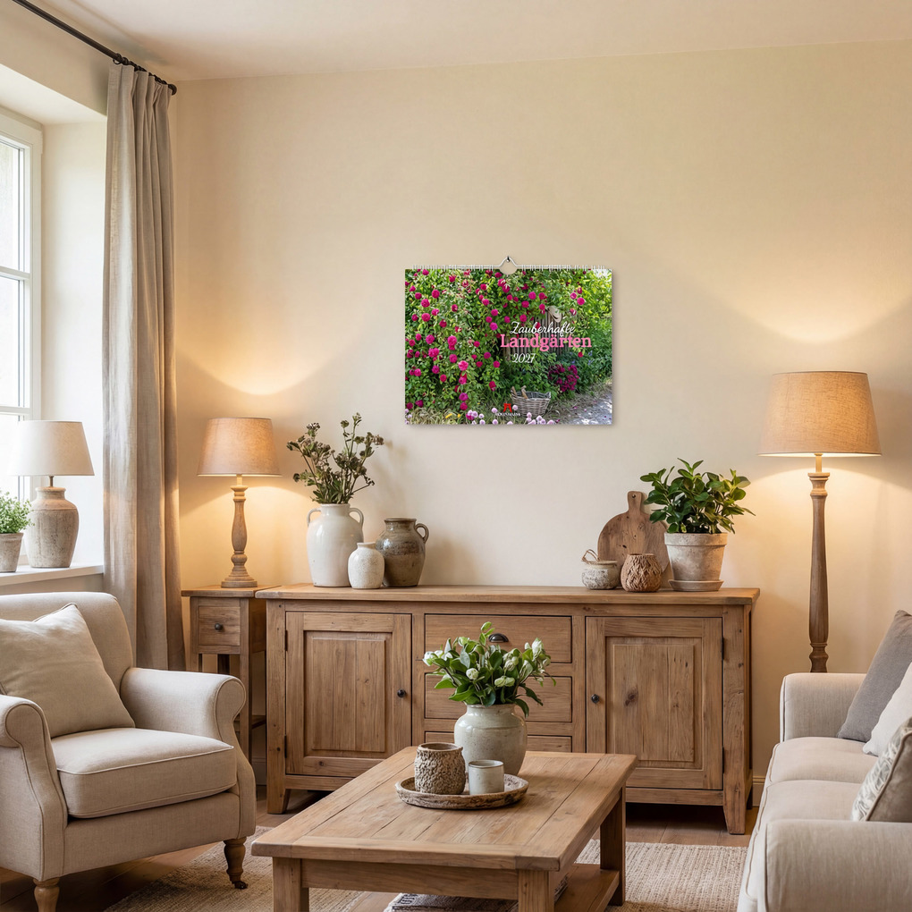 Weitere Ansicht: Zauberhafte Landgärten Kalender 2027 | Ackermann Kunstverlag GmbH