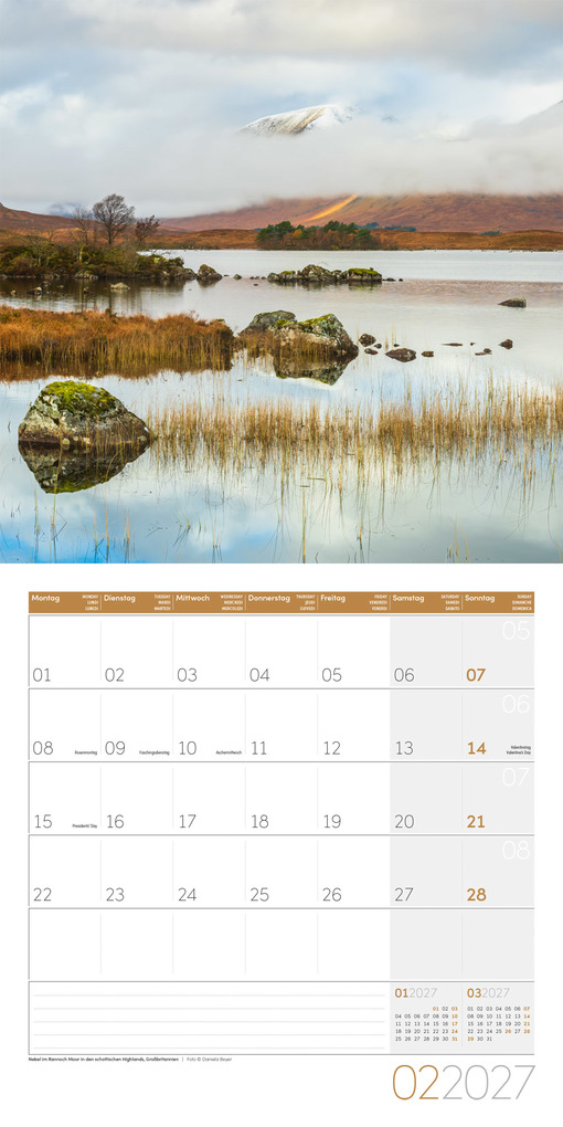 Weitere Ansicht: Atempause Kalender 2027 - 30x30 - Art12 | Ackermann Kunstverlag GmbH