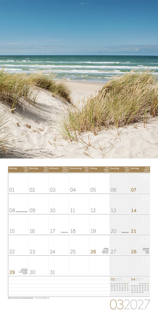 Weitere Ansicht: Atempause Kalender 2027 - 30x30 - Art12 | Ackermann Kunstverlag GmbH