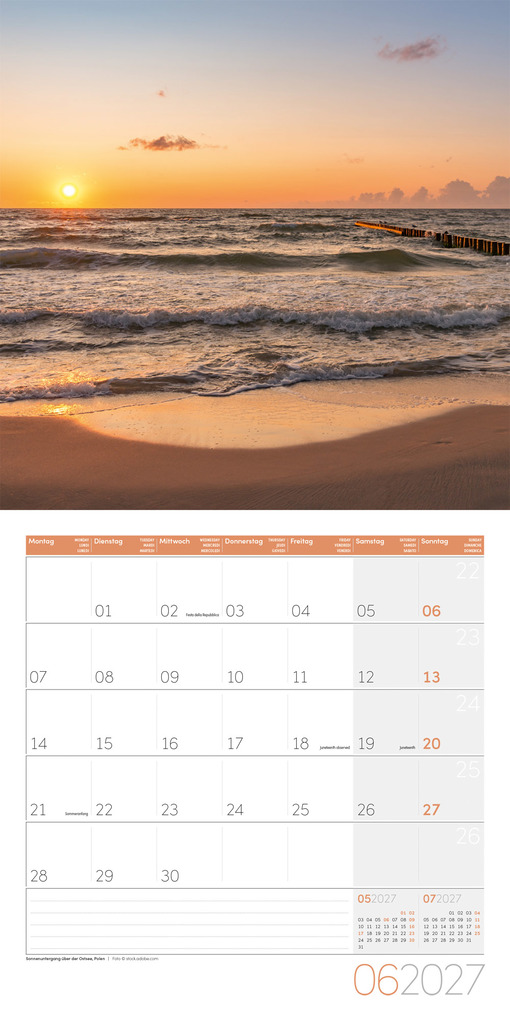 Weitere Ansicht: Atempause Kalender 2027 - 30x30 - Art12 | Ackermann Kunstverlag GmbH