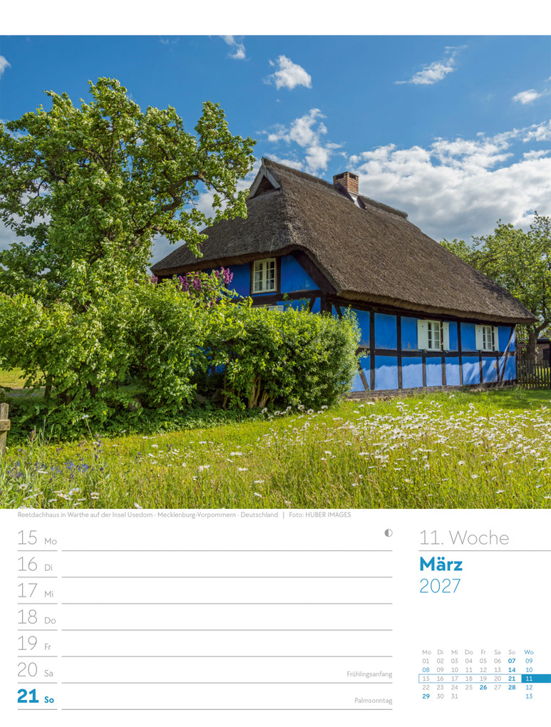 Weitere Ansicht: Am Meer Wochenplaner Kalender 2027 | Ackermann Kunstverlag GmbH