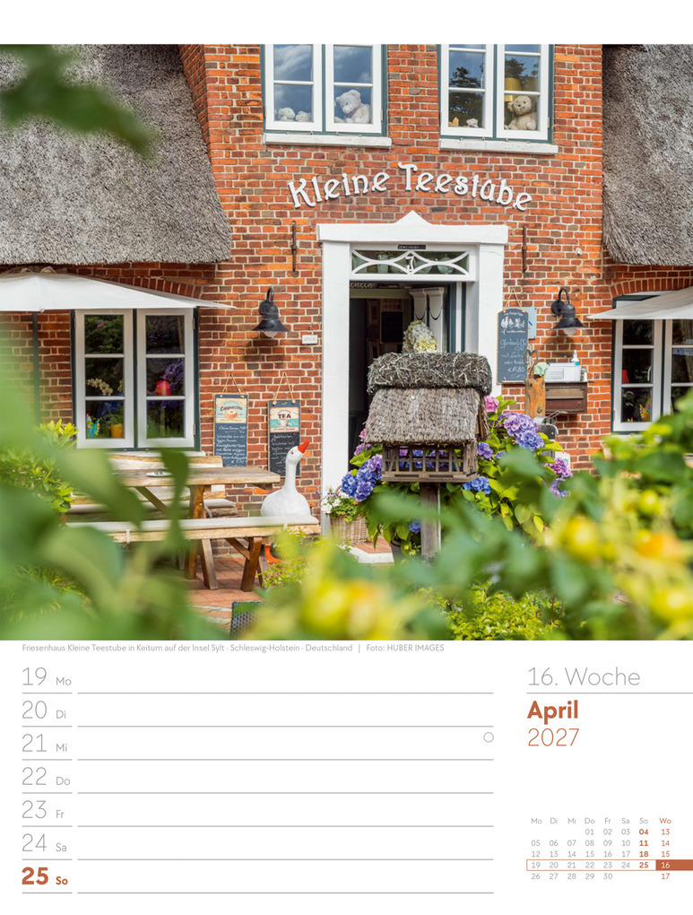 Weitere Ansicht: Am Meer Wochenplaner Kalender 2027 | Ackermann Kunstverlag GmbH