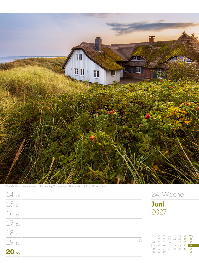 Weitere Ansicht: Am Meer Wochenplaner Kalender 2027 | Ackermann Kunstverlag GmbH